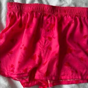 PINK Victoria's Secret Heart Print Shorts